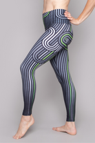 Retro Neon Barefoot Legging