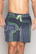 Retro Neon Men's Sport Short