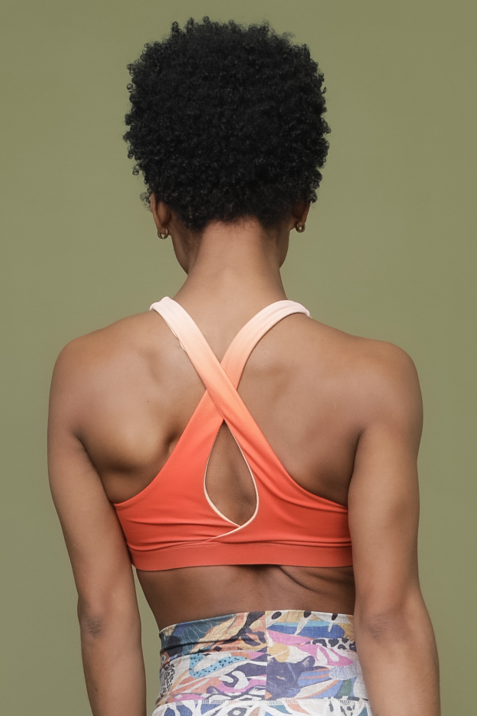 Sienna Sunet Crossed Sports Bra