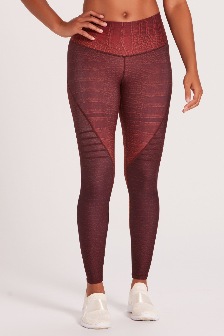 Niyama Sol Legging | Croc High Waisted Slice Legging | Women's
