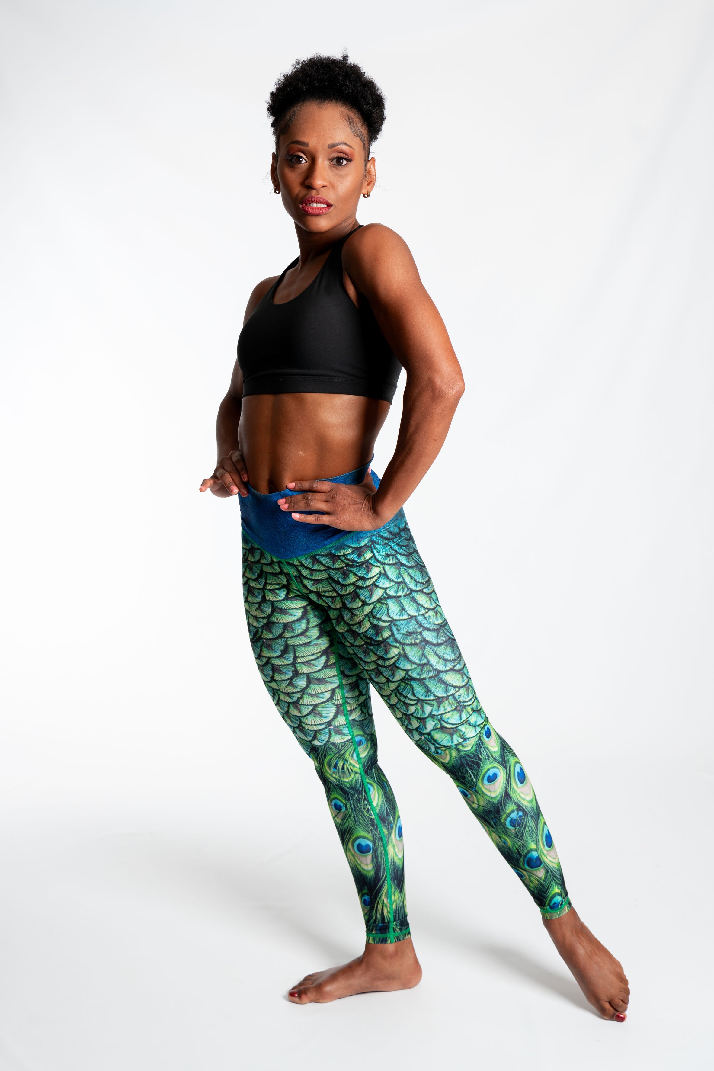 Sol Legging | Peacock – Resoluna