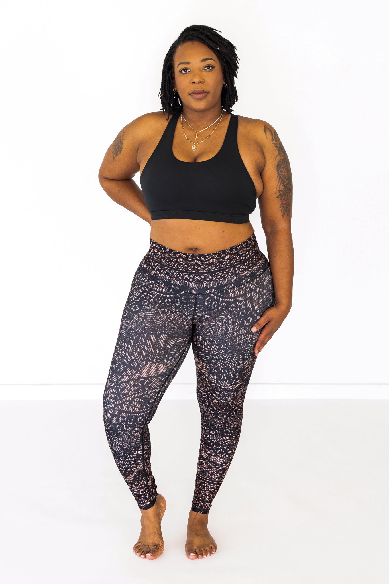 3way lace leggings Rone parc ロネパーク 3way lace leggings Rone park ロネパーク RONE PARC 3way lace