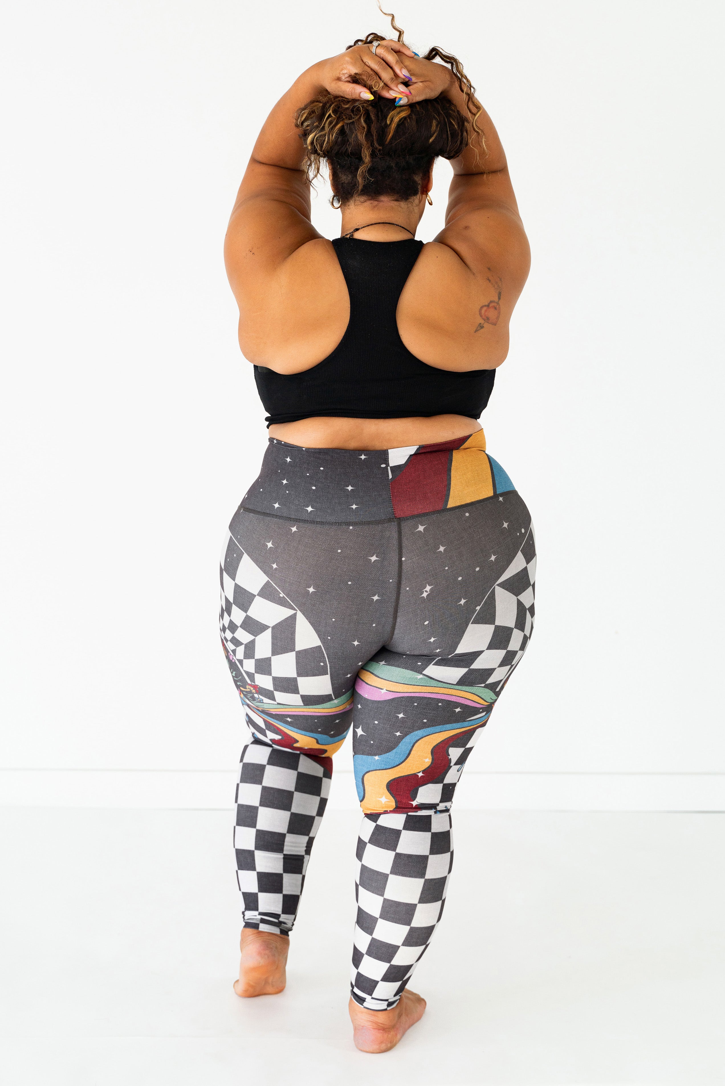 Resoluna Portal Leggings | Cabernet Collection