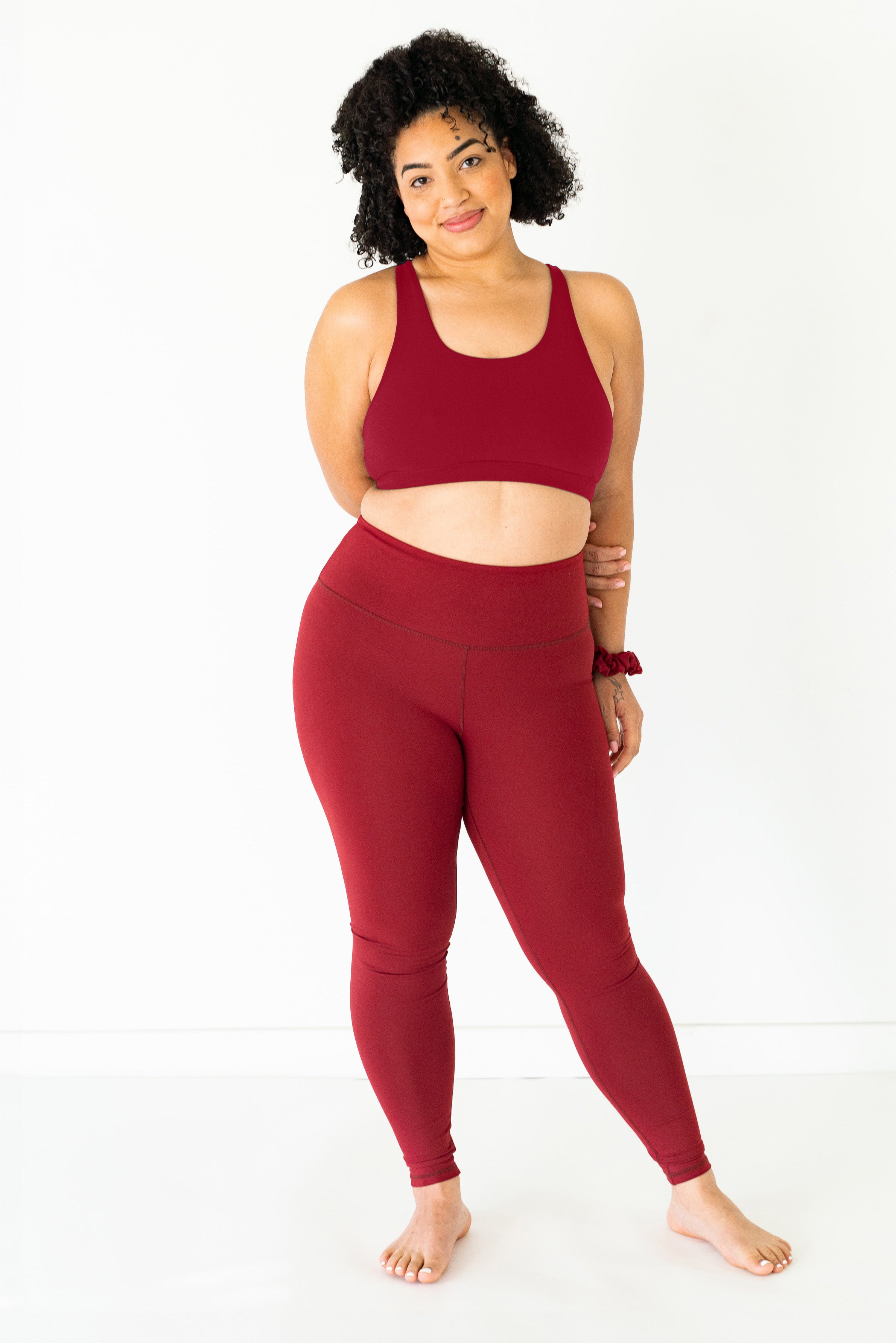 Resoluna Cabernet Luna Leggings | Cabernet Collection